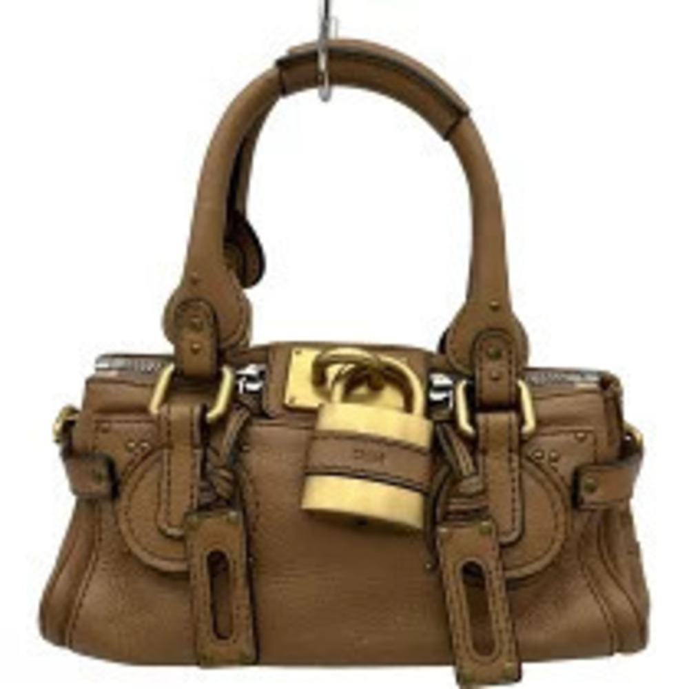 Chloe Paddington Brown Leather Handbag